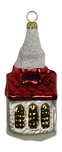 lauschaer-glas-christbaumschmuck-kirche-wei-matt-rot image 7