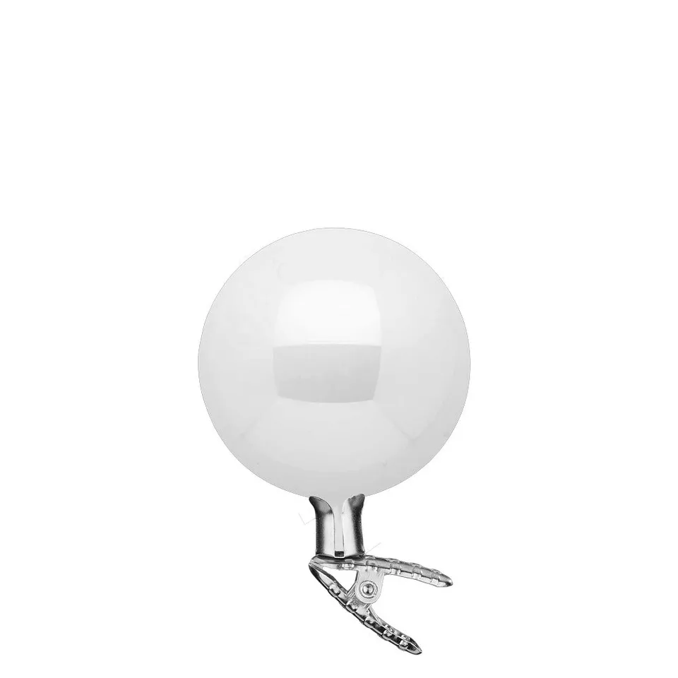 inge-glas-kugeln-auf-clip-christbaumkugel-porzellanwei-opal-10-cm image 1