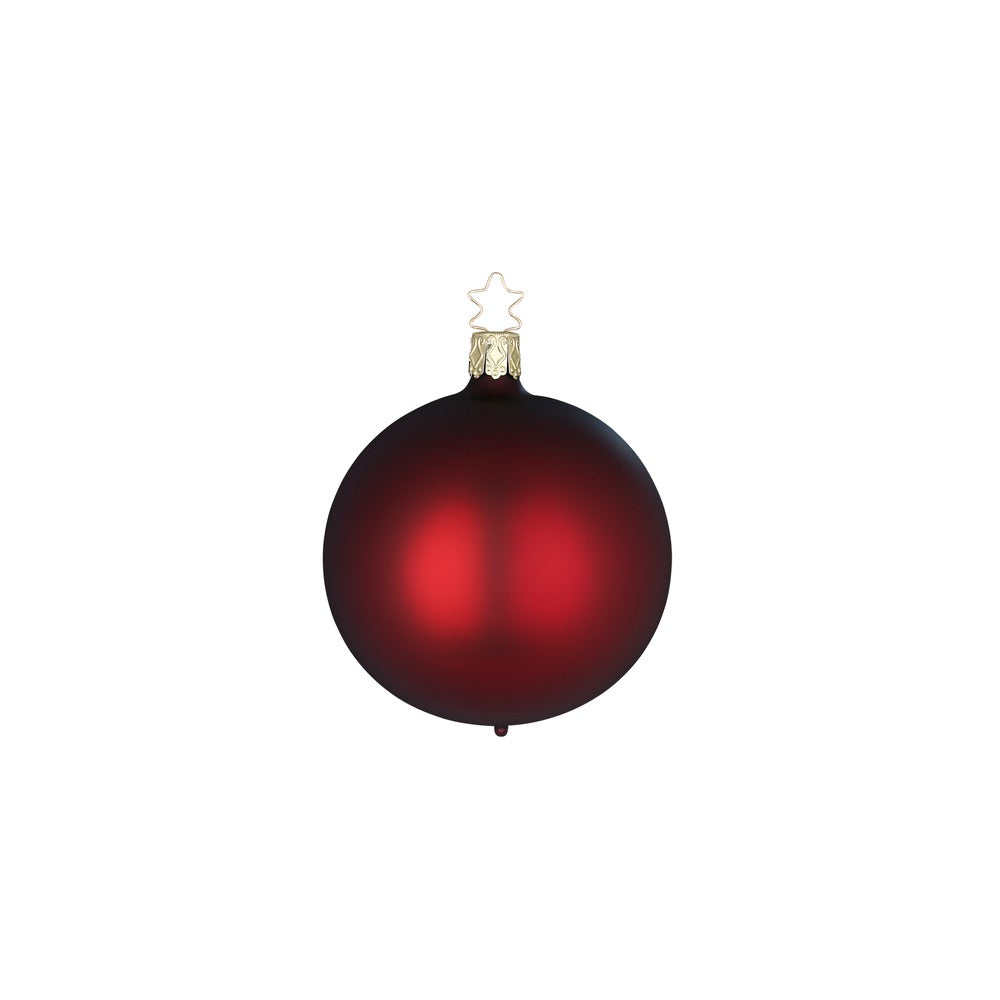 inge-glas-kugel-imperialrot-matt-christbaumkugel-8-cm image 2