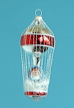 lauschaer-glas-ballon-mit-bild-umsponnen-christbaumschmuck image 1