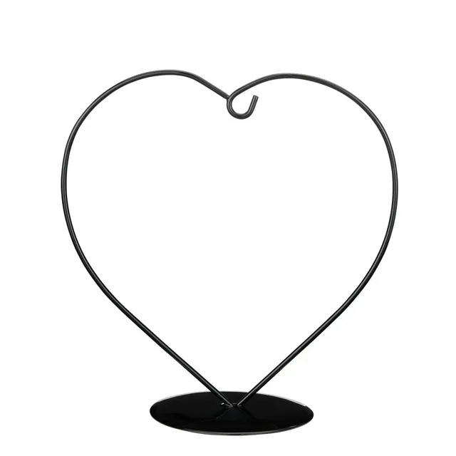 inge-glas-ornamentst-nder-schwarz-metall-16-5-cm image 1