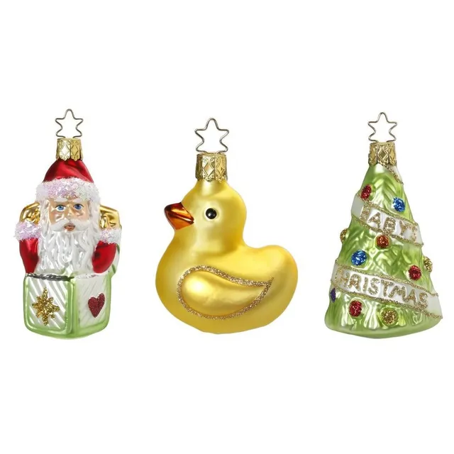 inge-glas-baby-s-erstes-weihnachtsfest-glas-set-7-9-5-cm-3-stk image 1