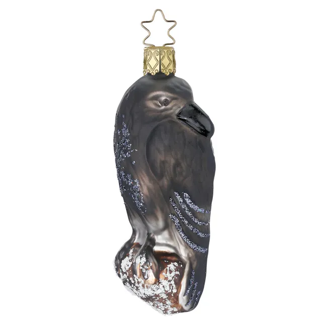 inge-glas-aldrin-glas-ornament-10-5-cm-schwarz image 1