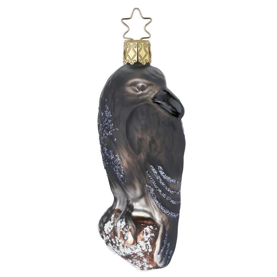inge-glas-aldrin-glas-ornament-10-5-cm-schwarz image 1