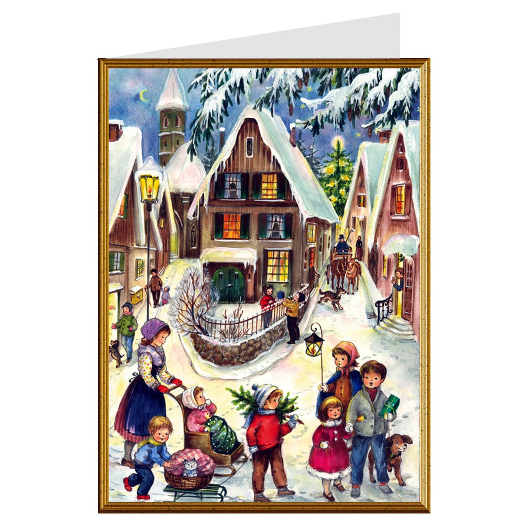 sellmer-verlag-6-weihnachtskarten-sortiert-set-b6-mit-umschlag image 6