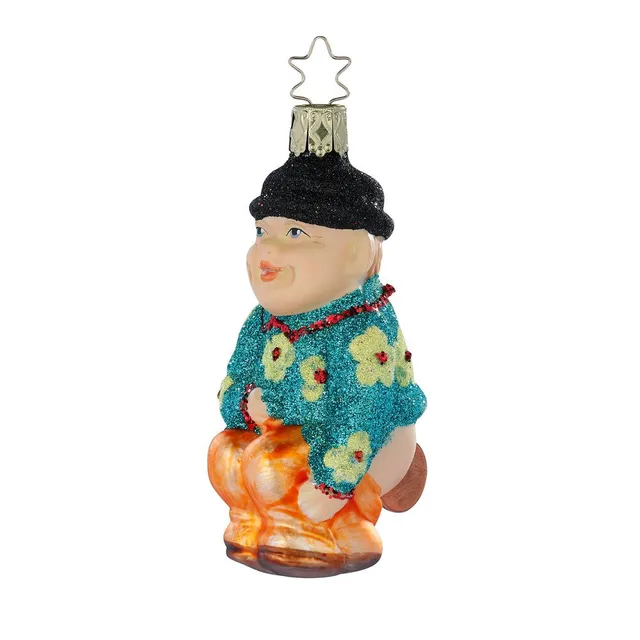 inge-glas-geldschei-erle-christbaumschmuck-t-rkis-10-cm image 1