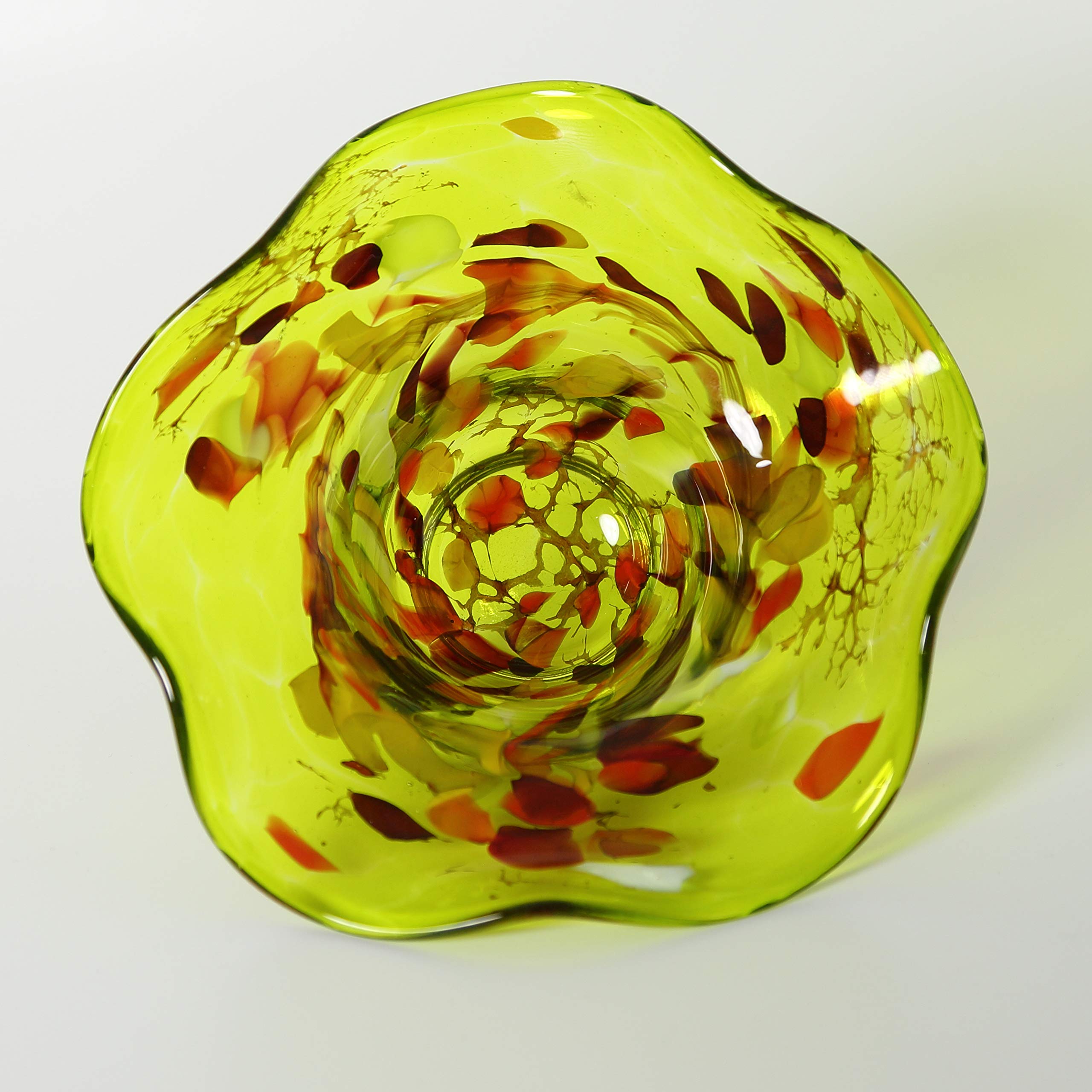 lauschaer-glas-kerzenhalter-schale-zitronengelb-13-cm-h-5-cm-mundgeblasen-handge image 3