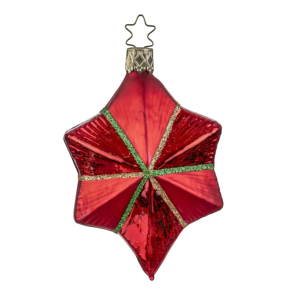 inge-glas-weihnachtlicher-stern-glas-baumschmuck-9-5-cm image 1