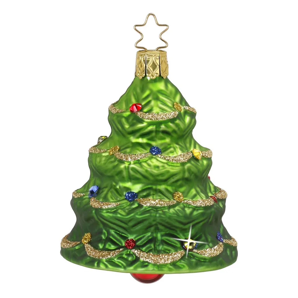 inge-glas-klingender-tannenbaum-glasanh-nger-8-cm-gr-n image 1