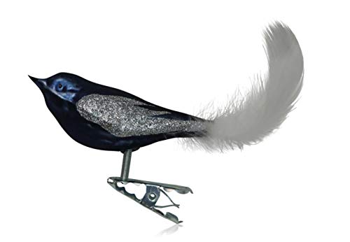 lauschaer-glas-vogel-mit-federschwanz-dunkelblau-matt-3-st-ck image 7