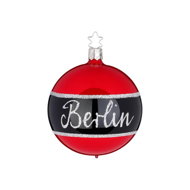 inge-glas-berlin-christbaumkugel-glas-8-cm-rot image 1