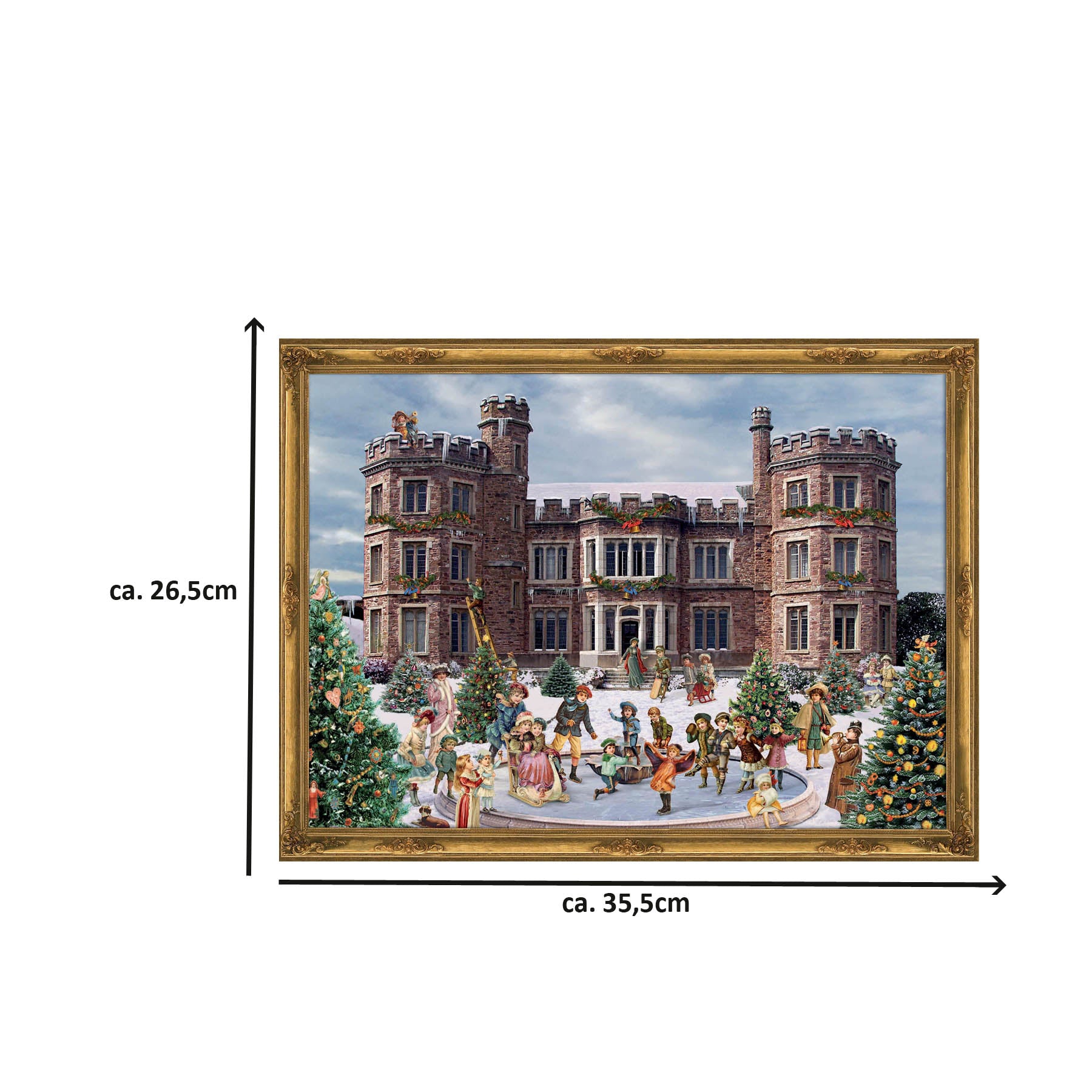sellmer-verlag-adventskalender-viktorianisches-landschloss-gro-format image 6