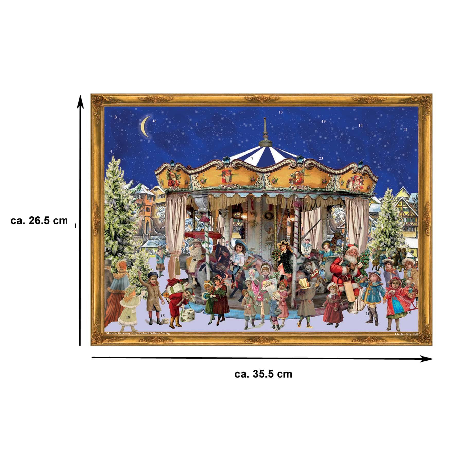 sellmer-verlag-adventskalender-weihnachtskarussell-gro-format-querformat-viktori image 4