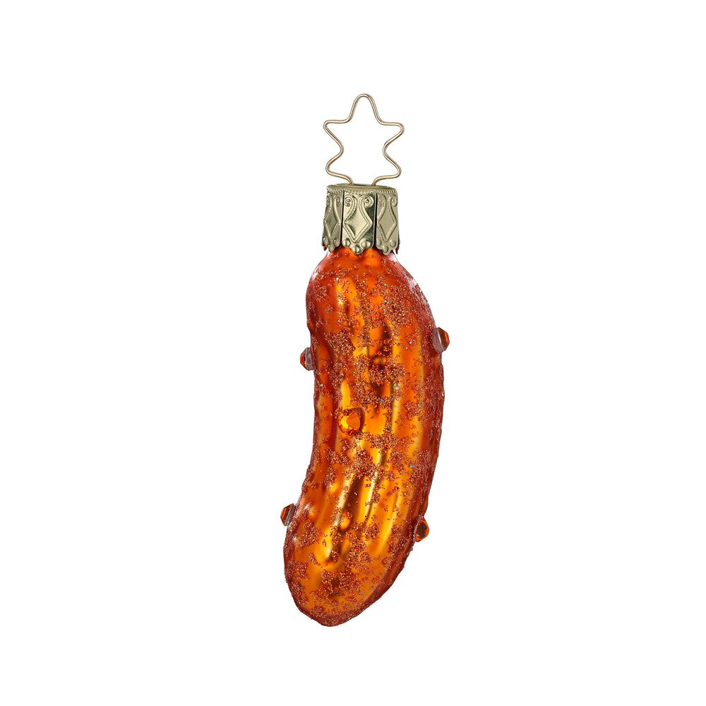 inge-glas-fancy-pickle-gurke-glasanh-nger-7-cm-orange image 1