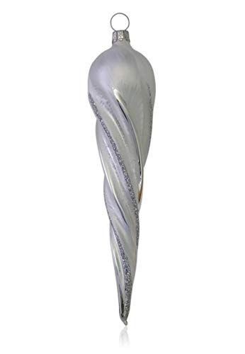 lauschaer-glas-christbaumschmuck-eiszapfen-dick-eislack-wei-mit-dekor-4-st-ck-mu image 8