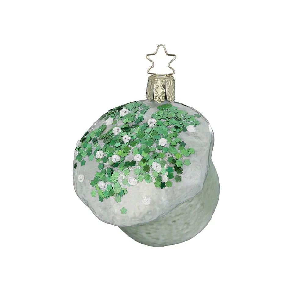 inge-glas-minz-muffin-7-5-cm-christbaumanh-nger-glas-gr-n image 1