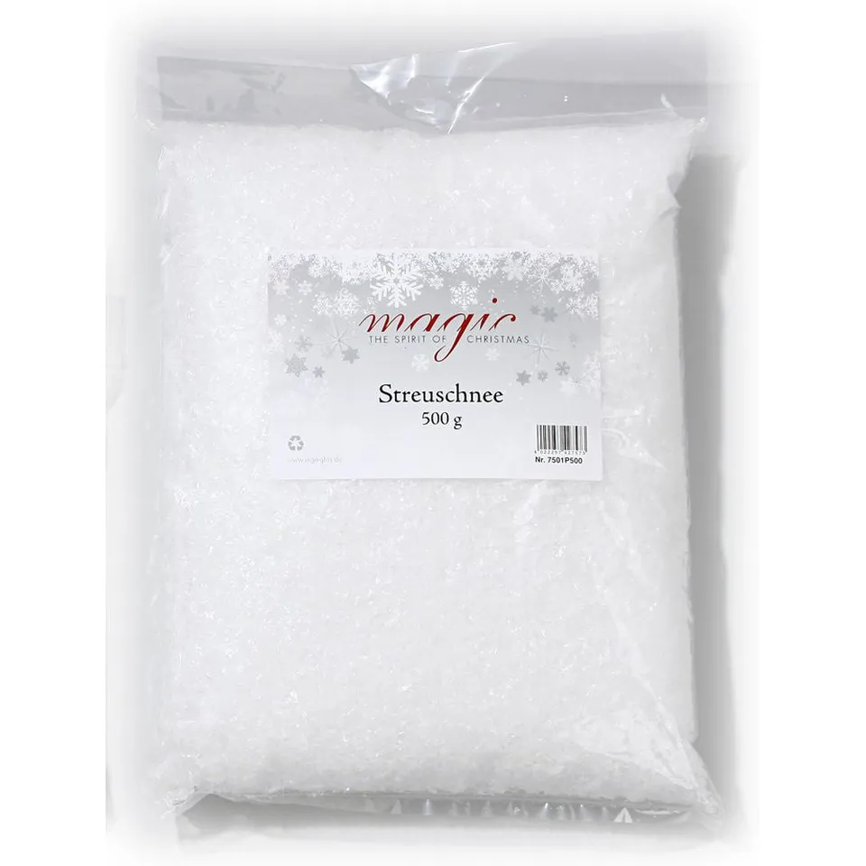 inge-glas-streuschnee-kunststoff-wei-500-g image 1