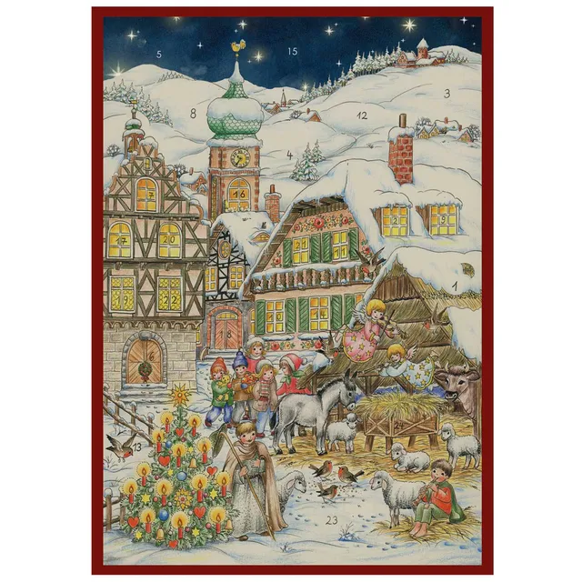sellmer-verlag-adventskalender-a4-weihnachten-in-den-bergen-hochformat image 1