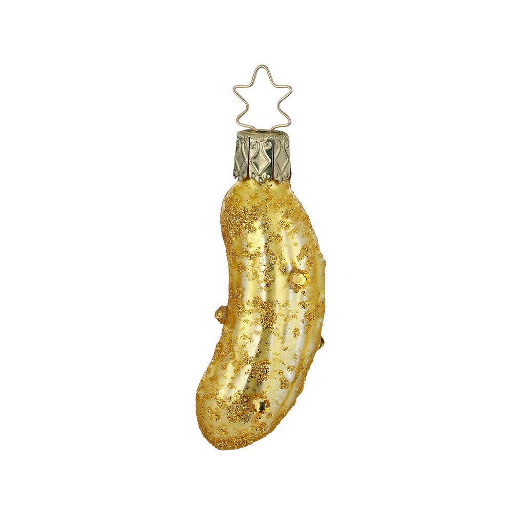 inge-glas-fancy-pickle-gurke-7-cm-gelb image 1