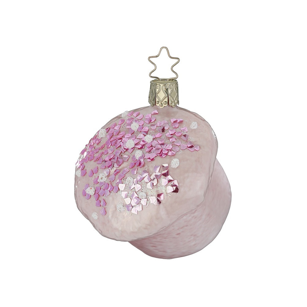 inge-glas-himbeer-muffin-glas-christbaumanh-nger-7-5-cm-rosa image 1