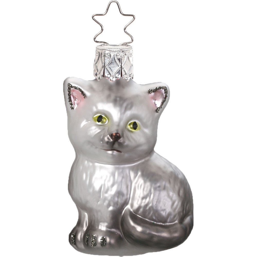 inge-glas-karlo-katze-figur-glas-grau-6-5-cm image 1