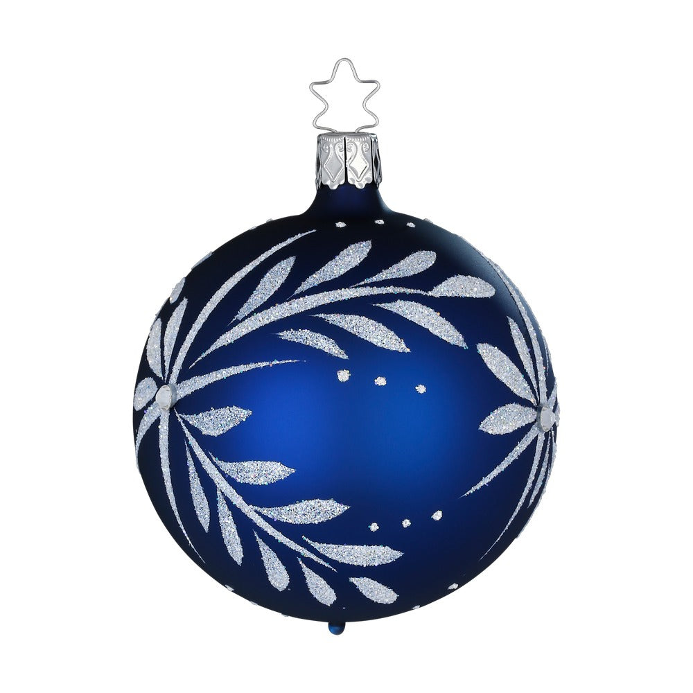 inge-glas-bl-tterfunkeln-christbaumkugel-glas-8-cm image 1