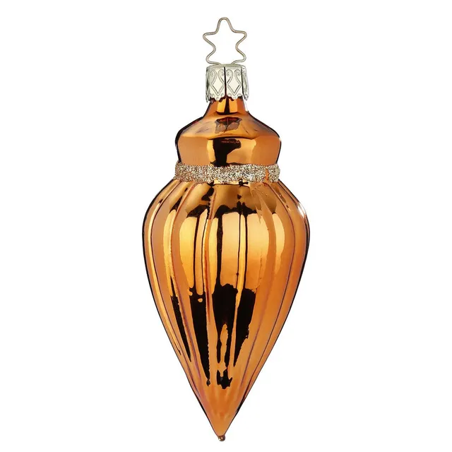 inge-glas-oranges-juwel-glas-ornament-11-cm image 1