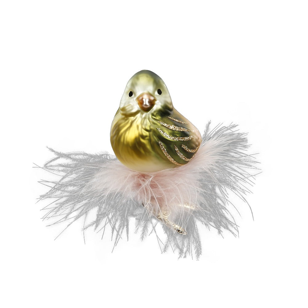 inge-glas-wipfels-nger-christbaumvogel-glas-gr-n-7-cm image 1