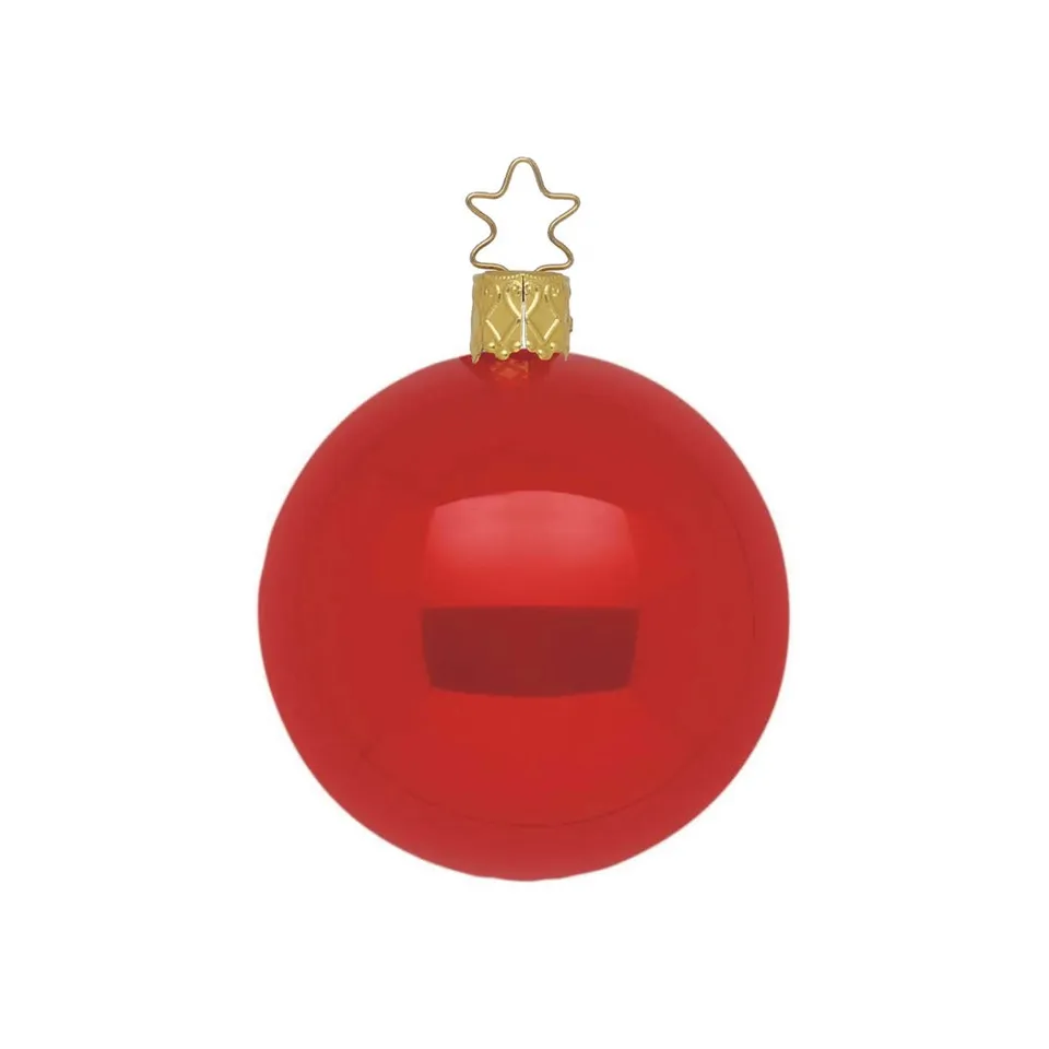 inge-glas-christbaumkugel-rot-opal-12-cm image 1
