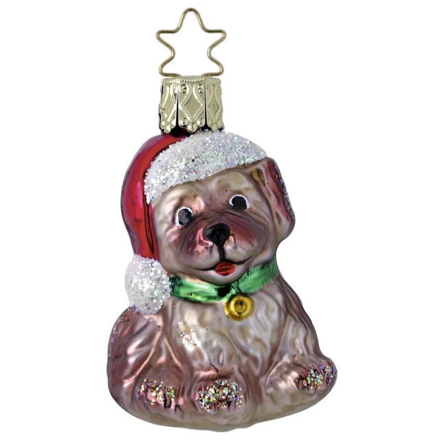 inge-glas-weihnachtswelpe-christbaumanh-nger-glas-6-5-cm image 1
