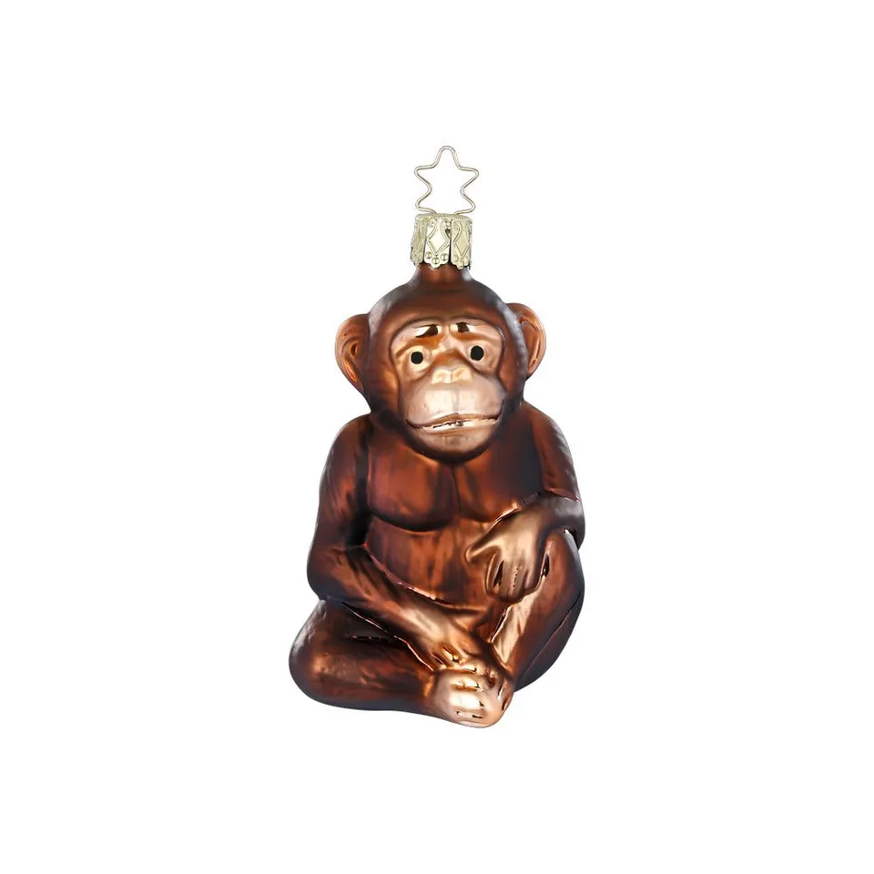 inge-glas-affe-christbaumschmuck-glasfigur-10-cm image 1