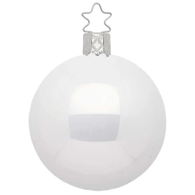 inge-glas-kugel-porzellanwei-opal-glas-15-cm image 1