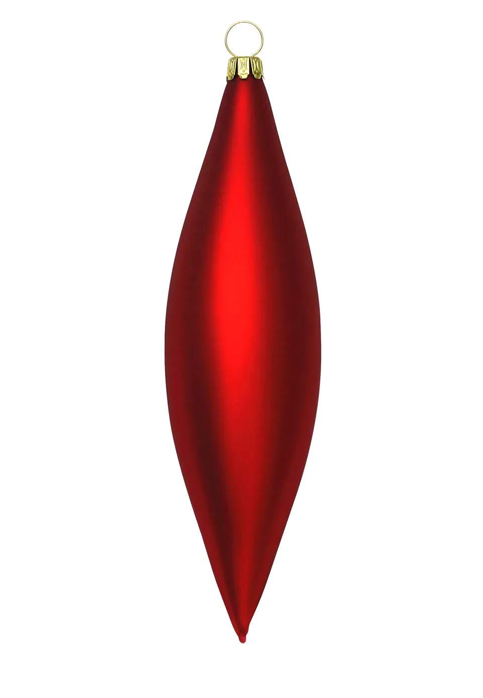 lauschaer-glas-christbaumschmuck-oliven-rot-matt-4-st-ck image 1