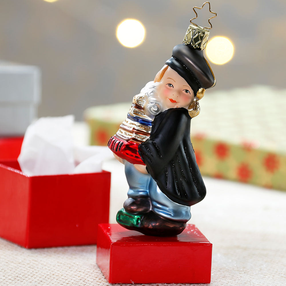 inge-glas-absolvent-glasfigur-12-cm-schnee-kinder-motiv image 2