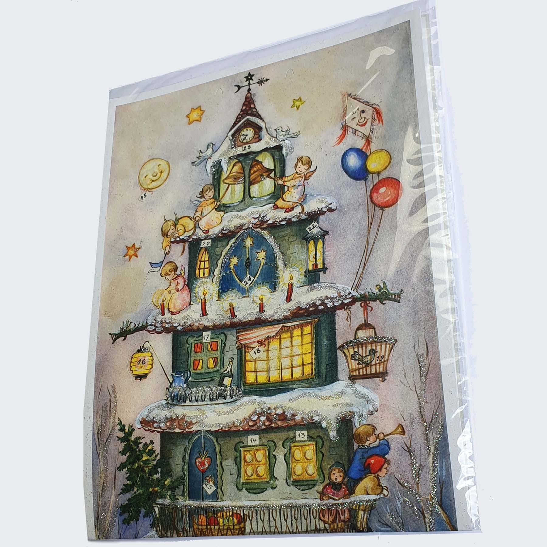 sellmer-verlag-panorama-adventskalender-weihnachtspyramide-historischer-nachdruc image 6