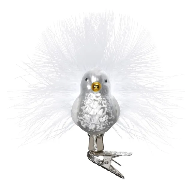 inge-glas-snow-birdie-glasvogel-silber-5-cm image 1