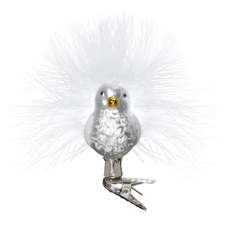 inge-glas-snow-birdie-glasvogel-silber-5-cm image 1