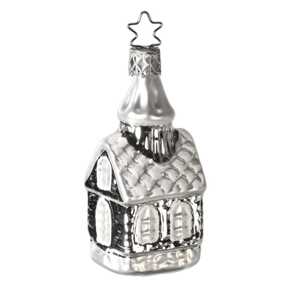 inge-glas-kirche-glasfigur-9-cm-silber-traditionell image 1