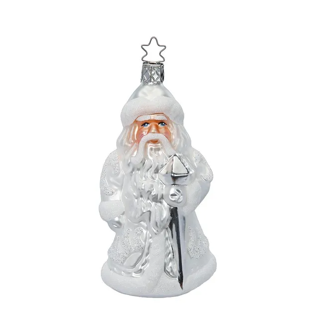 inge-glas-wei-e-weihnacht-glas-anh-nger-12-cm-wei image 1