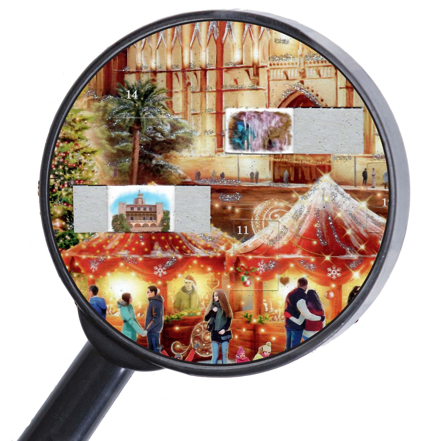 sellmer-verlag-adventskalender-kathedrale-palma-mallorca-a3-mit-glimmer image 3