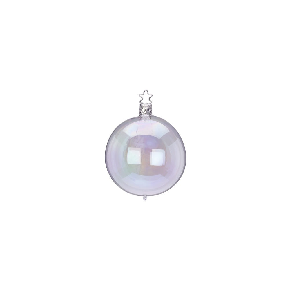 inge-glas-kugeln-irisierend-6-cm-glas-baumkugeln-glasklar image 2