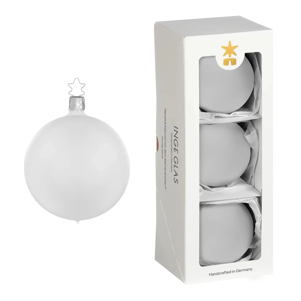 inge-glas-kugeln-wei-matt-transparent-christbaumkugeln-8-cm image 1