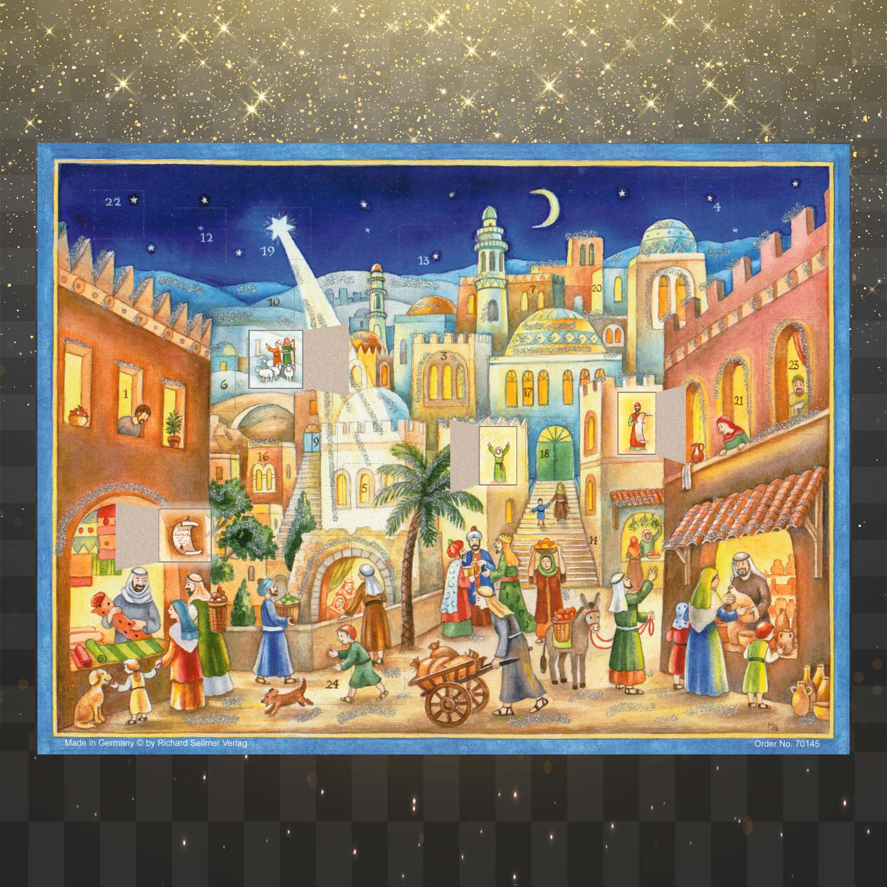 sellmer-verlag-adventskalender-zu-bethlehem-geboren-gro-format-querformat-christ image 2