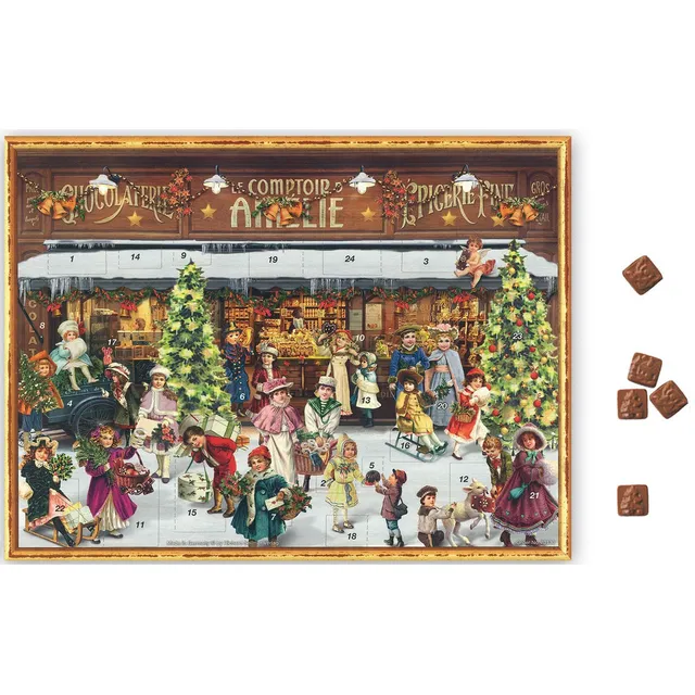 sellmer-verlag-schoko-adventskalender-chocolaterie-fairtrade-vollmilch image 1