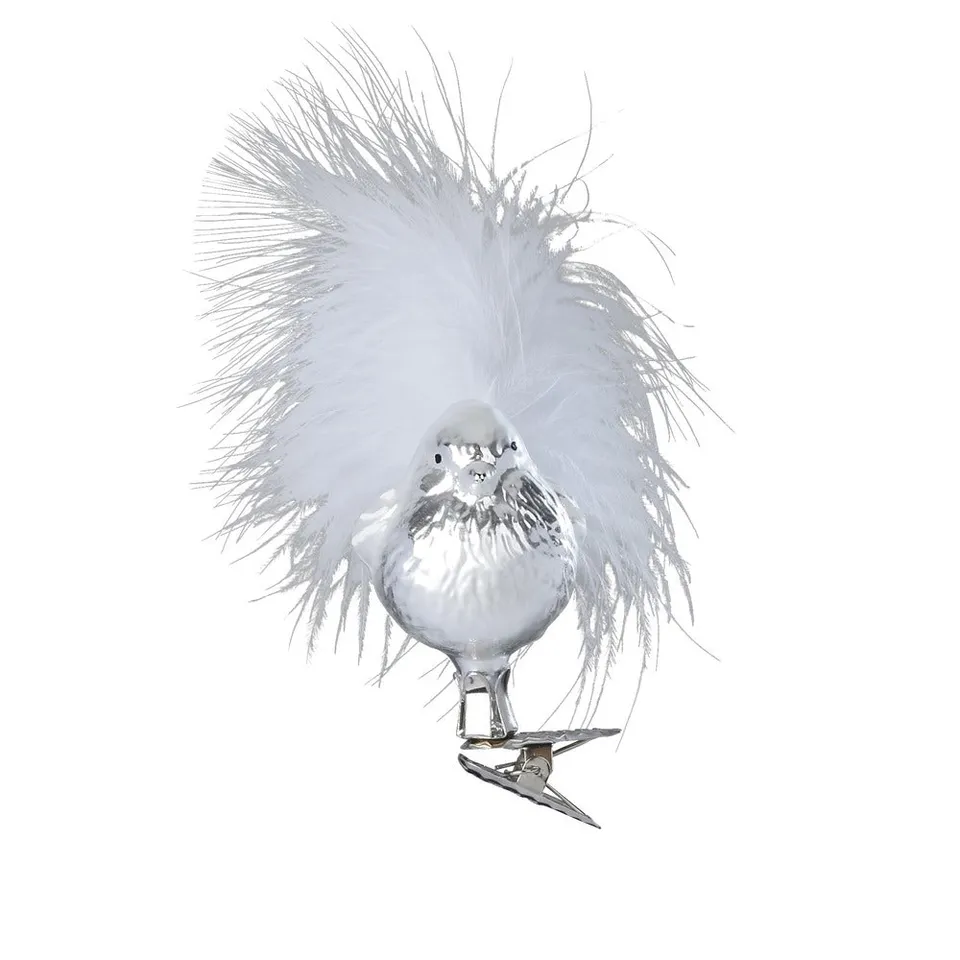 inge-glas-silberner-spatz-vogelornament-glas-5-5-cm image 1
