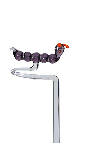 lauschaer-glas-orchideenstab-blumenstab-mit-w-rmchen-45-cm image 2