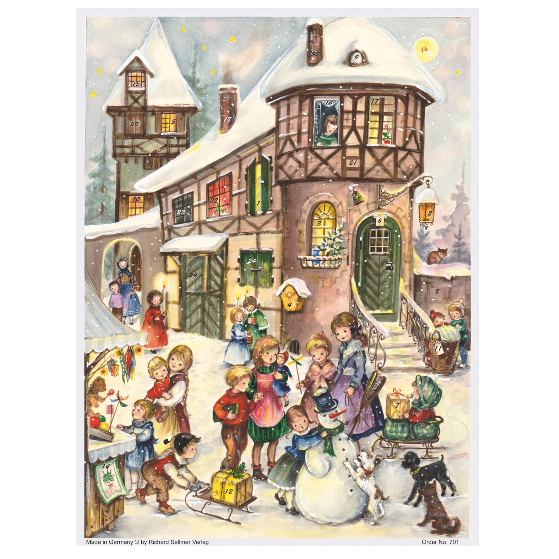 sellmer-verlag-adventskalender-freude-im-schnee-gro-format-hochformat image 1