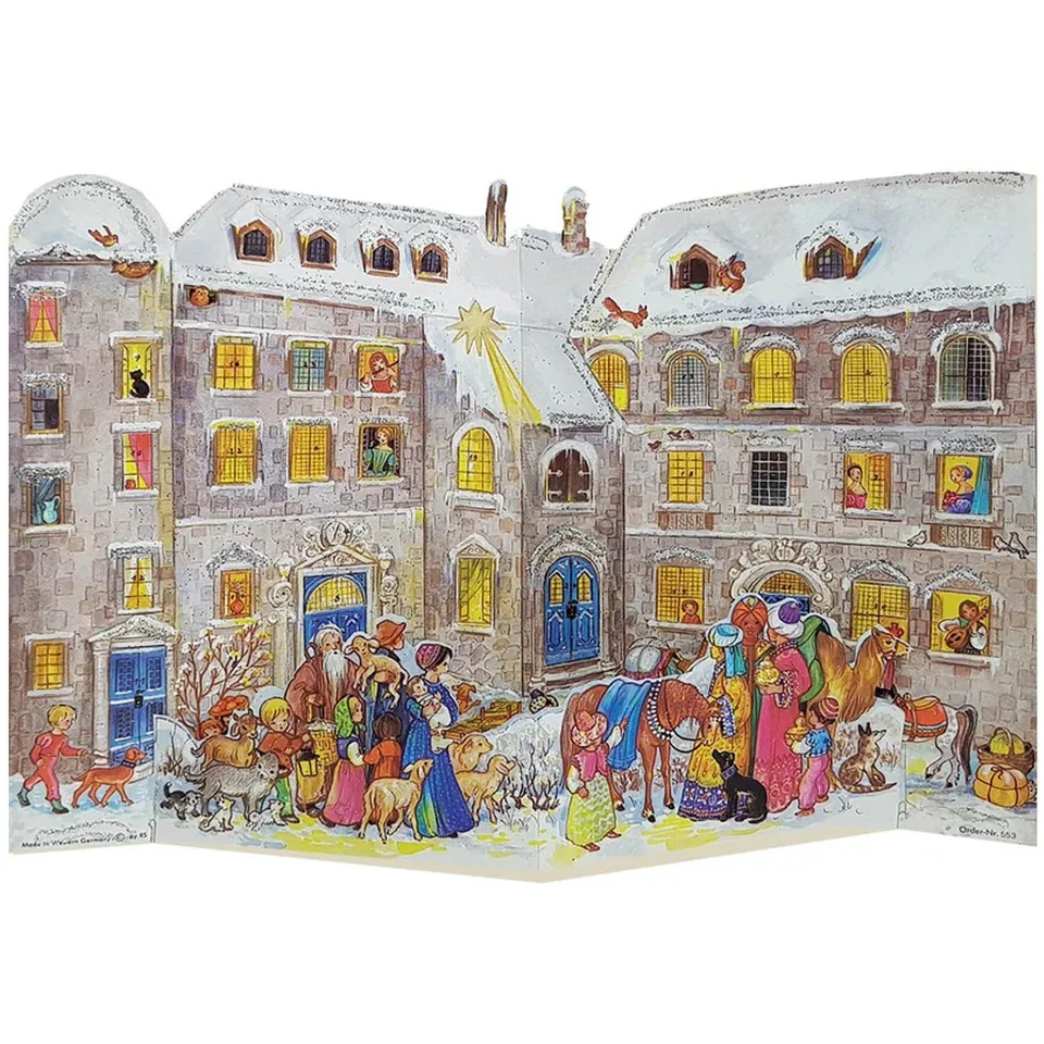 sellmer-verlag-aufstell-adventskalender-an-der-burg-26-5x35-cm image 1