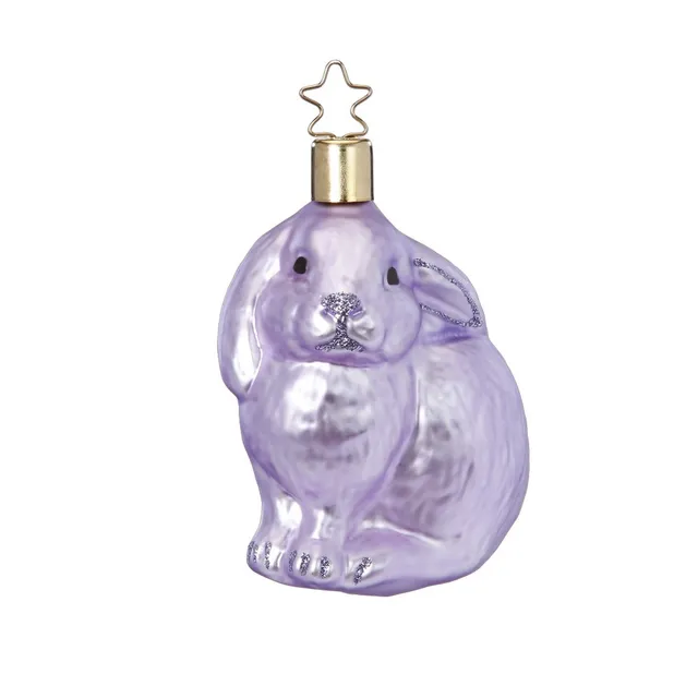 inge-glas-gl-cklicher-hase-glas-figuranh-nger-8-5-cm-lila image 1