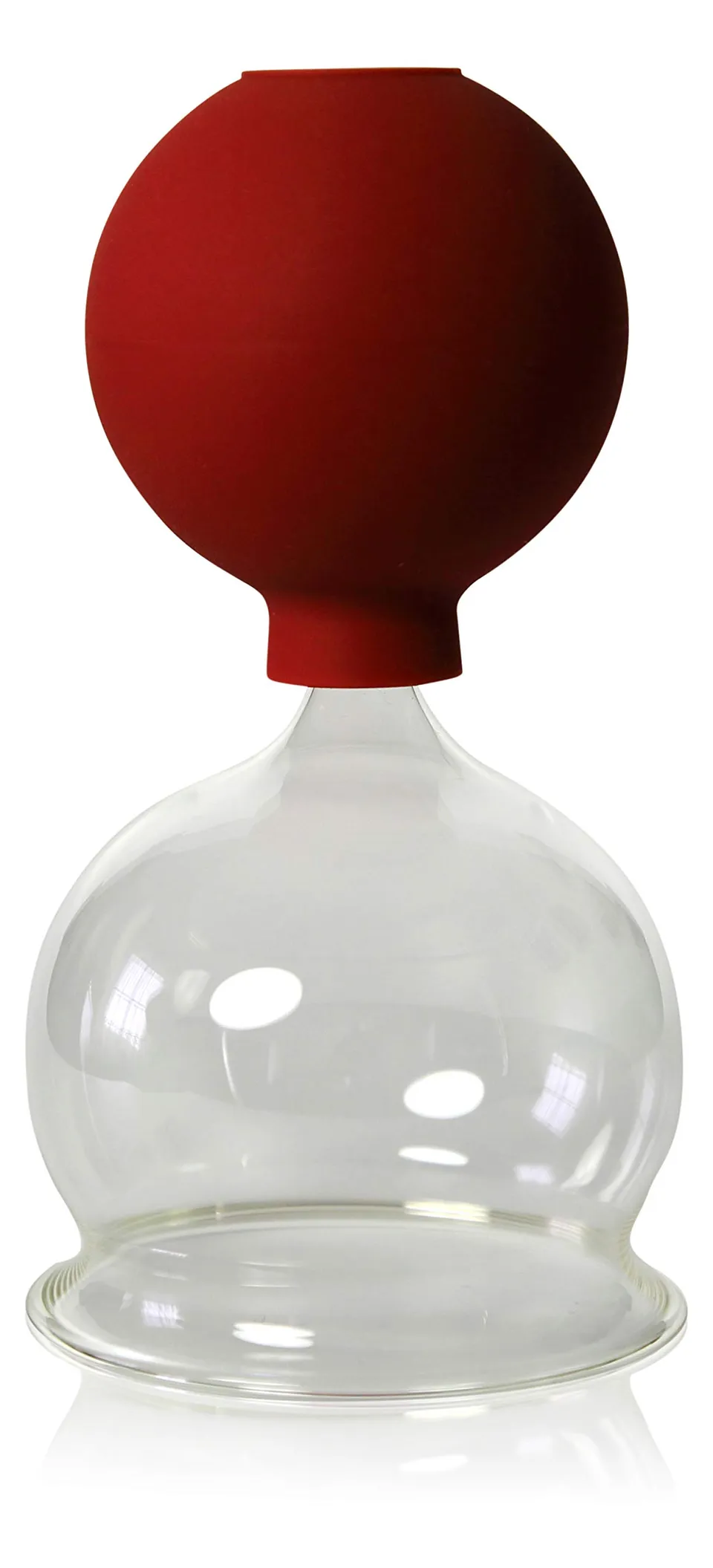 lauschaer-glas-schr-pfglas-mit-saugball-70mm-medizinisches-glas-original image 1